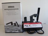 Robinet Noir mat 4-1/3''