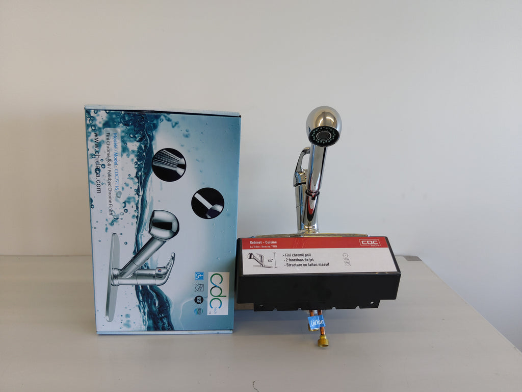 Robinet Chromé poli 6.5''