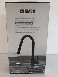 Robinet Noir mat 16''