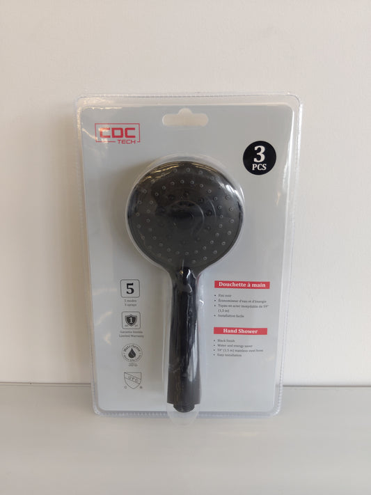 Robinet Noir mat 3pcs kit