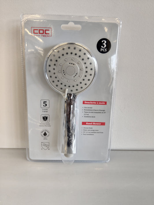 Robinet Chromé poli 3pcs kit