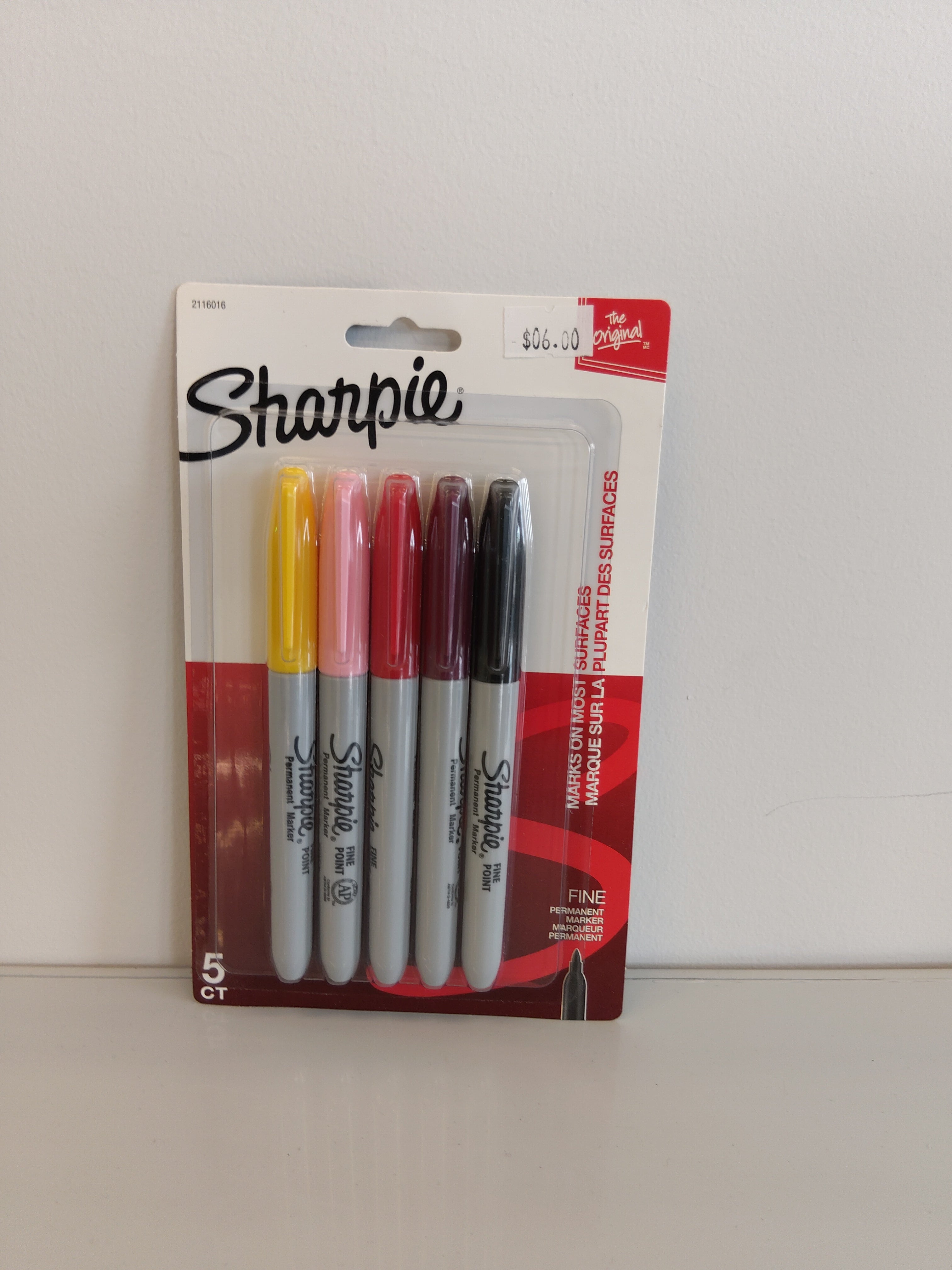 sharpie permanent marker