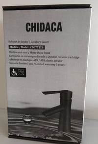 Robinet Noir mat 6-1/2''