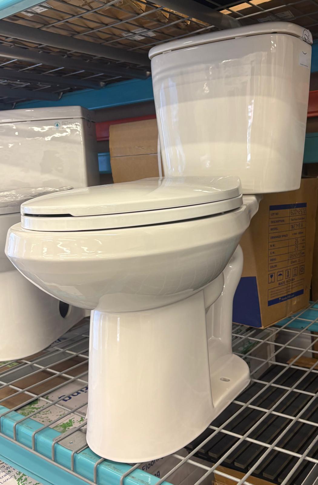 Toilette 2 pièces à double chasse