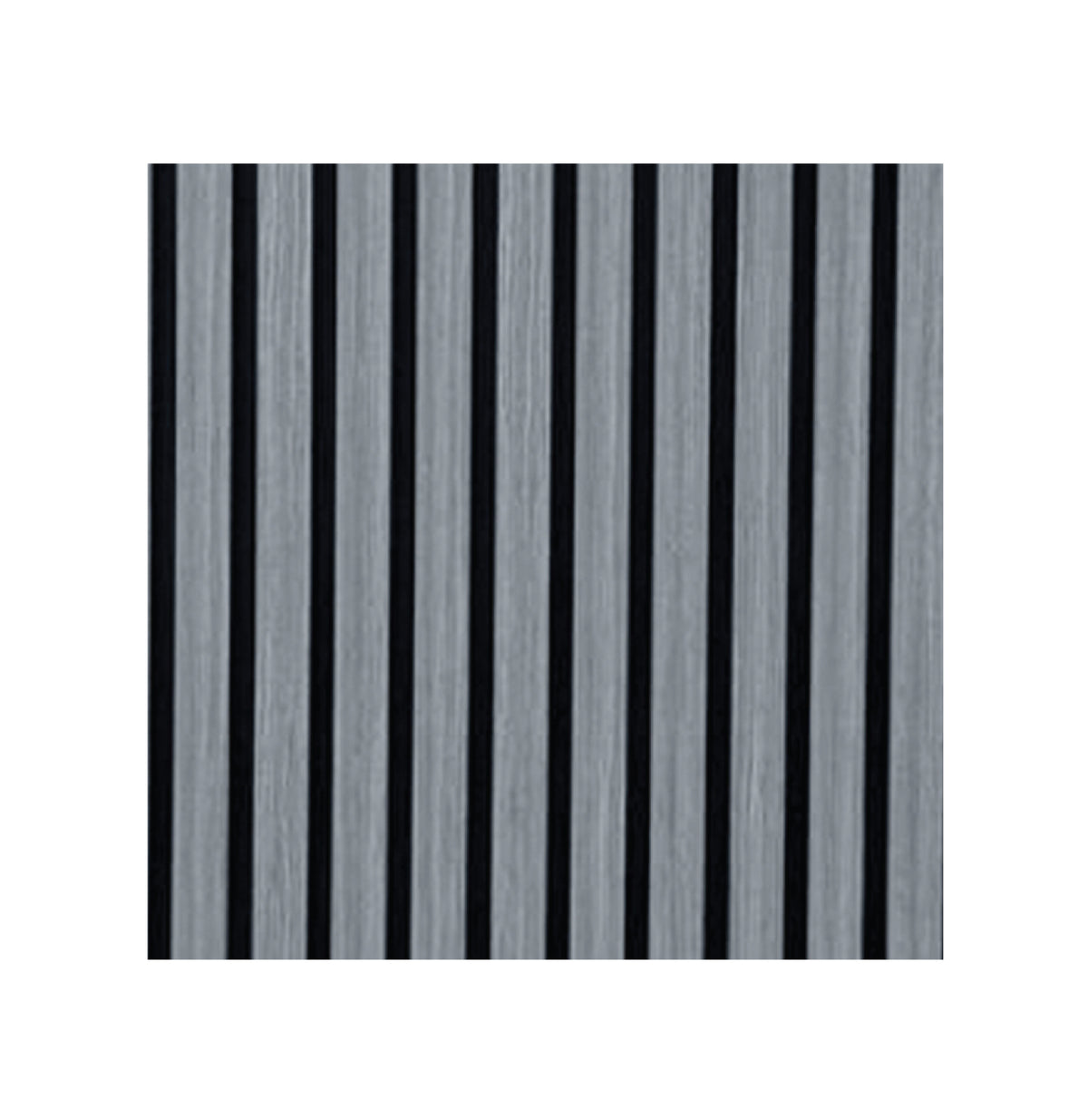 Panneau acoustique carré fini chêne gris
