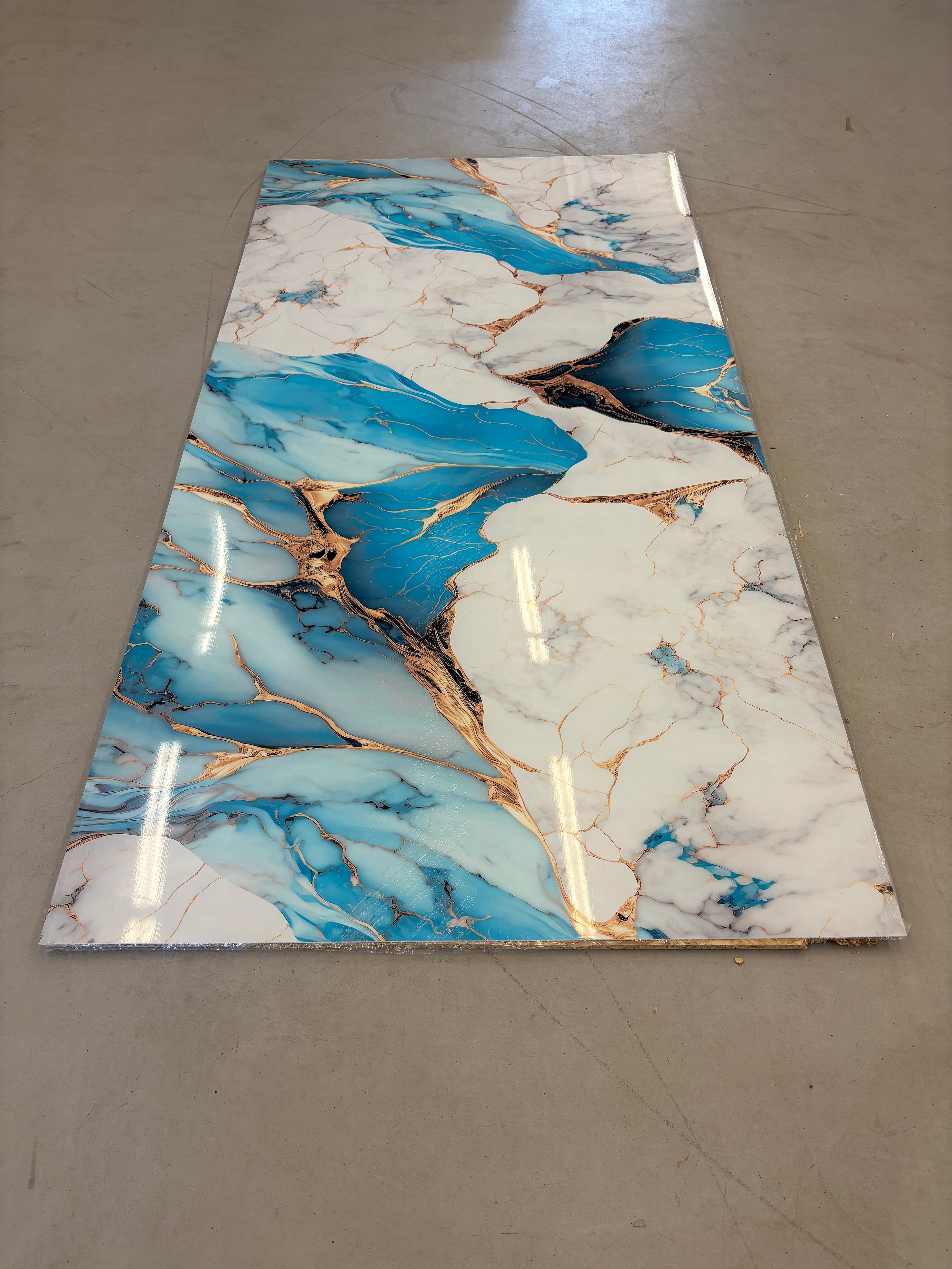 Panneau PVC imitation marbre 4 pieds x 8 pieds - FM 8