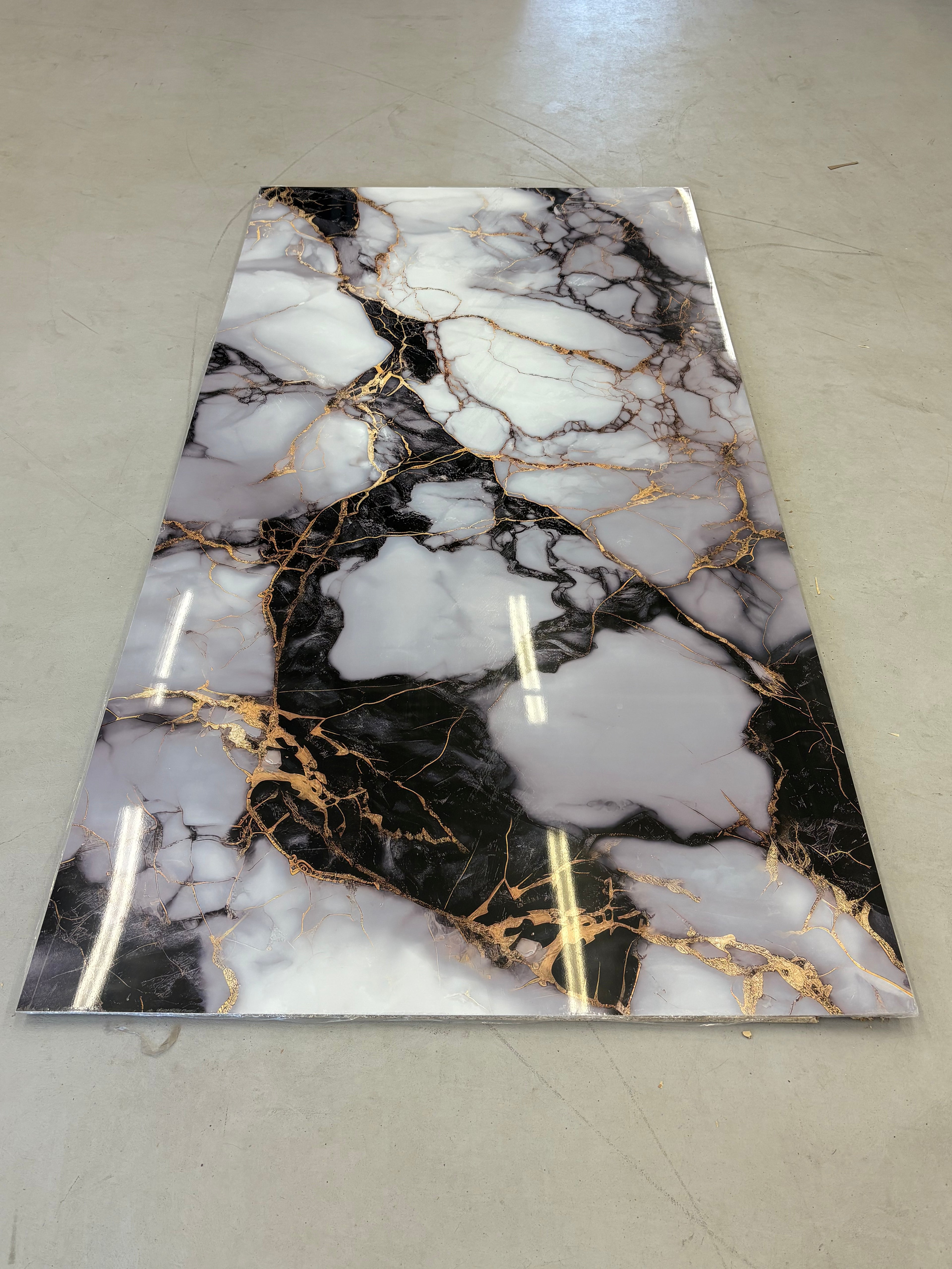 Panneau PVC imitation marbre 4 pieds x 8 pieds - FM 11