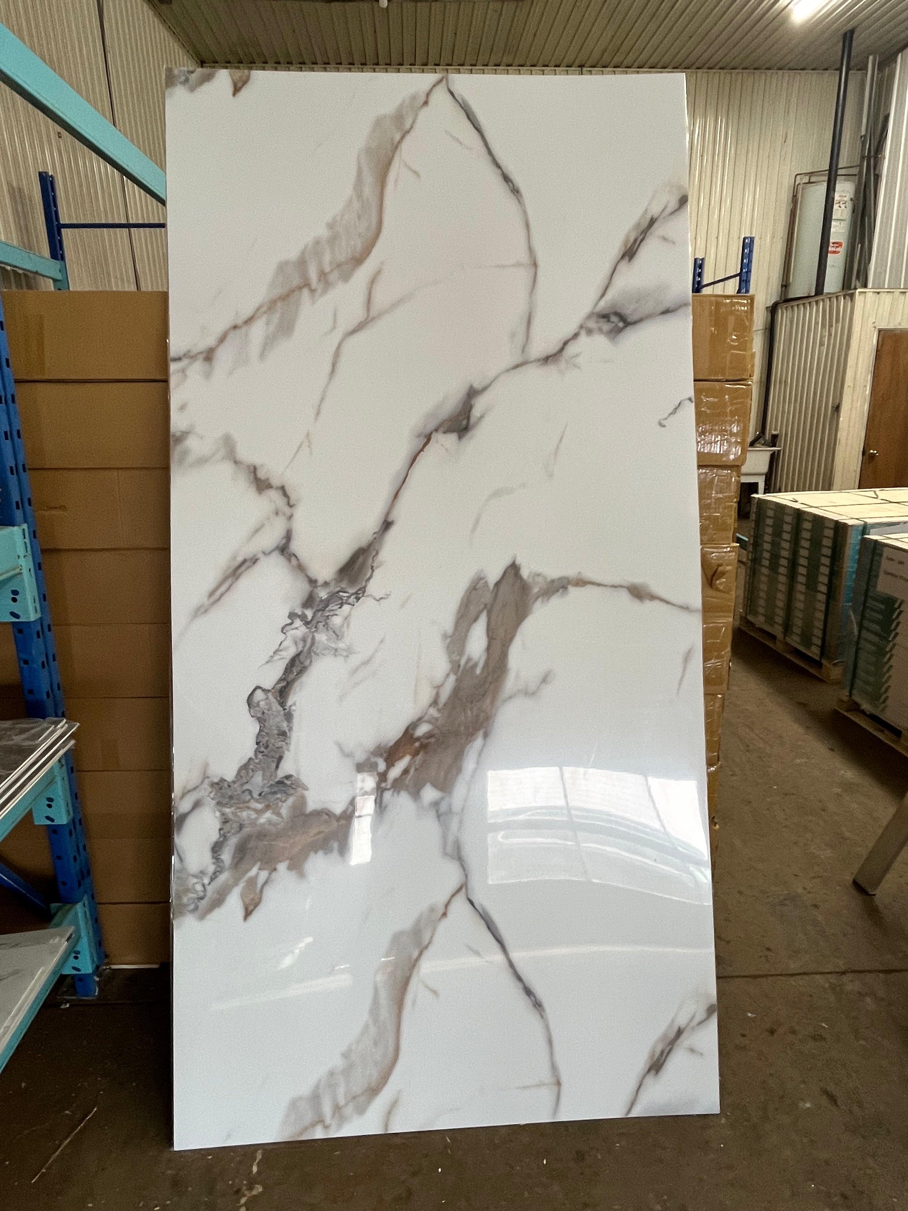 Panneau PVC imitation marbre 4 pieds x 8 pieds - FM x