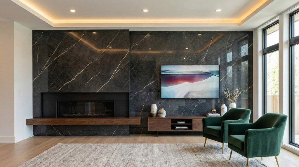 Panneau PVC imitation marbre 4 pieds x 8 pieds - FM 14