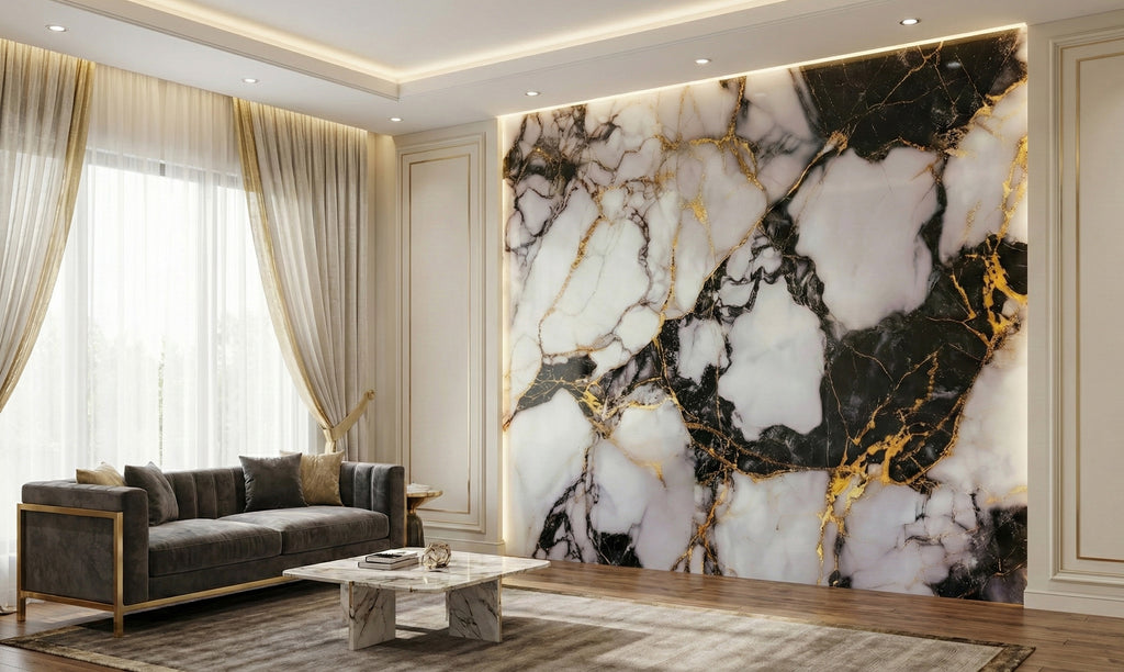 Panneau PVC imitation marbre 4 pieds x 8 pieds - FM 11