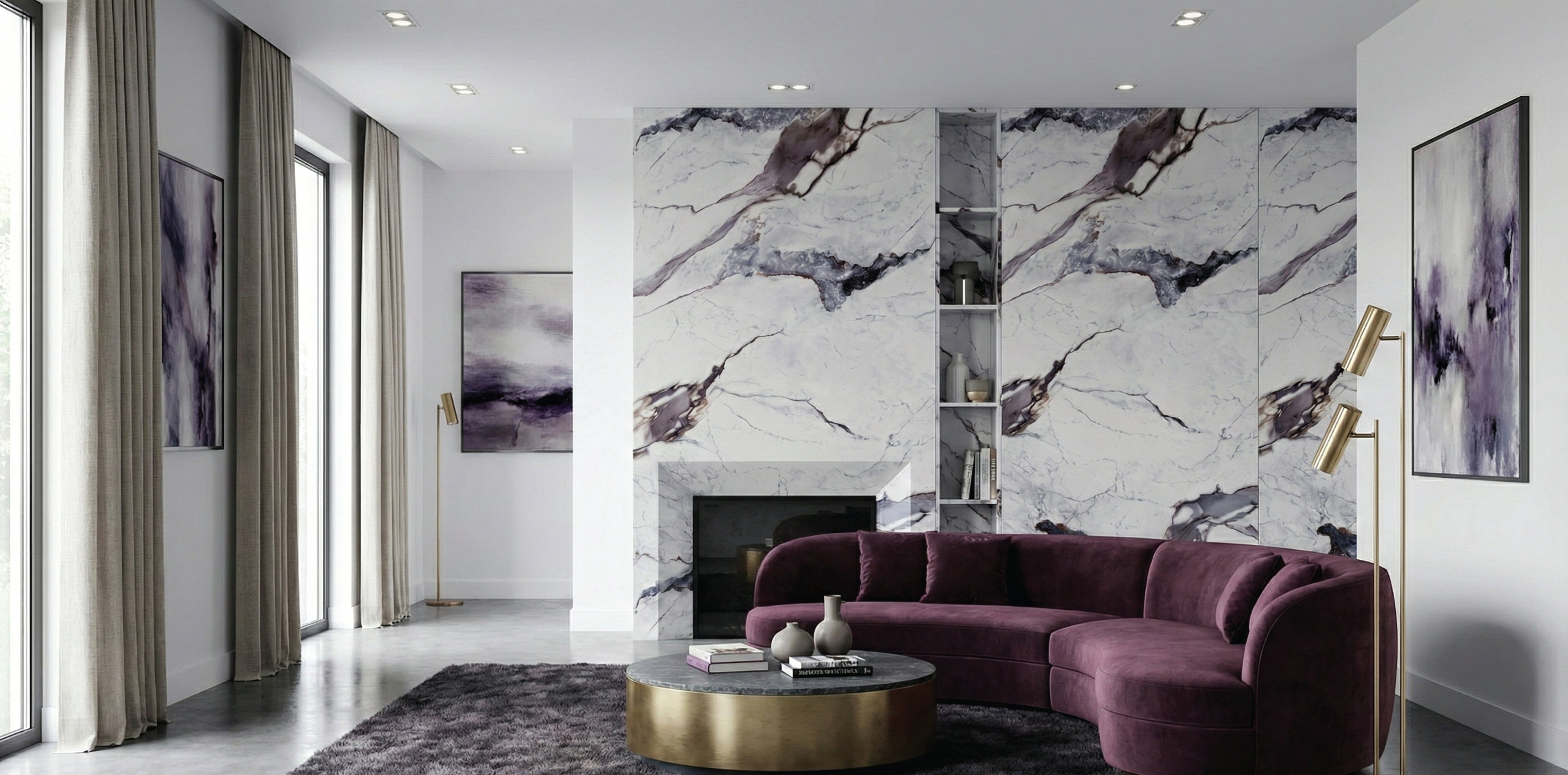 Panneaux de marbre pour murs | Coin Reno Deco