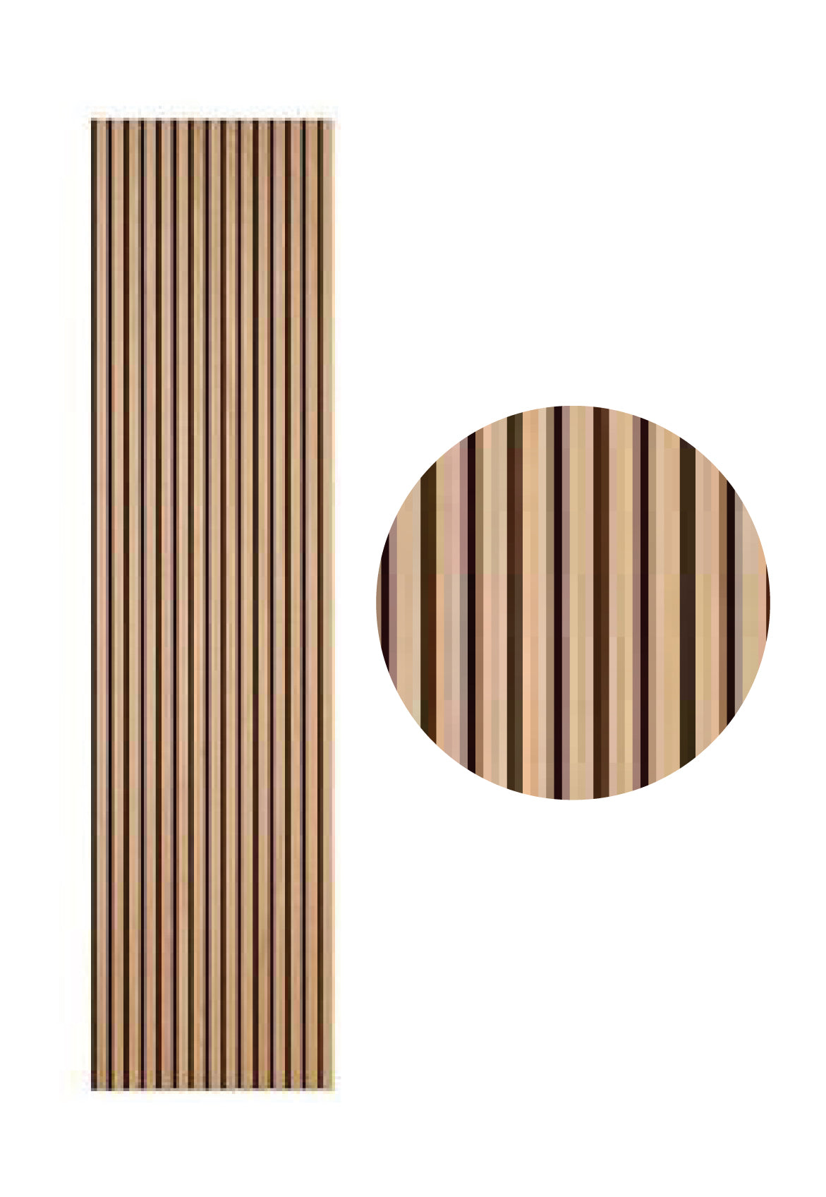 Panneaux acoustiques 94.5 pouces x 23.5 pouces