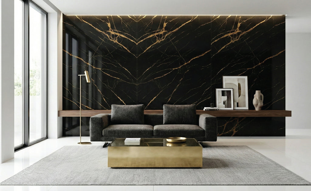 Panneau PVC imitation marbre 4 pieds x 8 pieds - FM 16